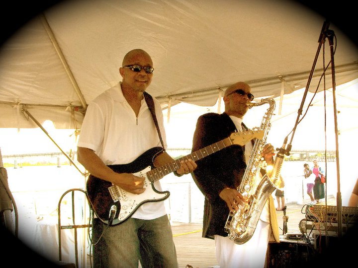 Johnny Long playing Tenor Sax with Mike 'Zakee' Jones
